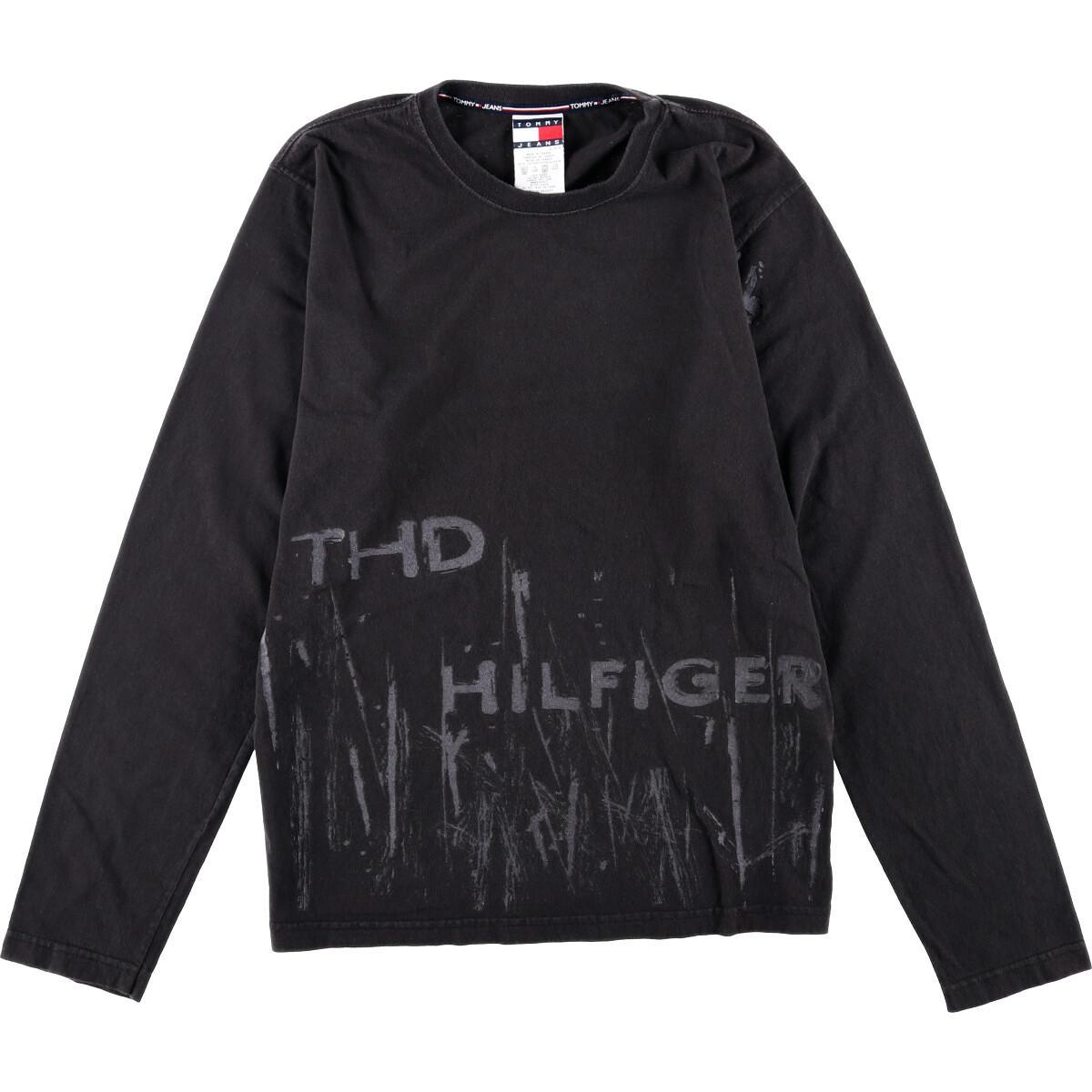 トミーヒルフィガー TOMMY HILFIGER JEANS ロングTシャツ ロンT メンズL /eaa015377 【中古】 【200326】