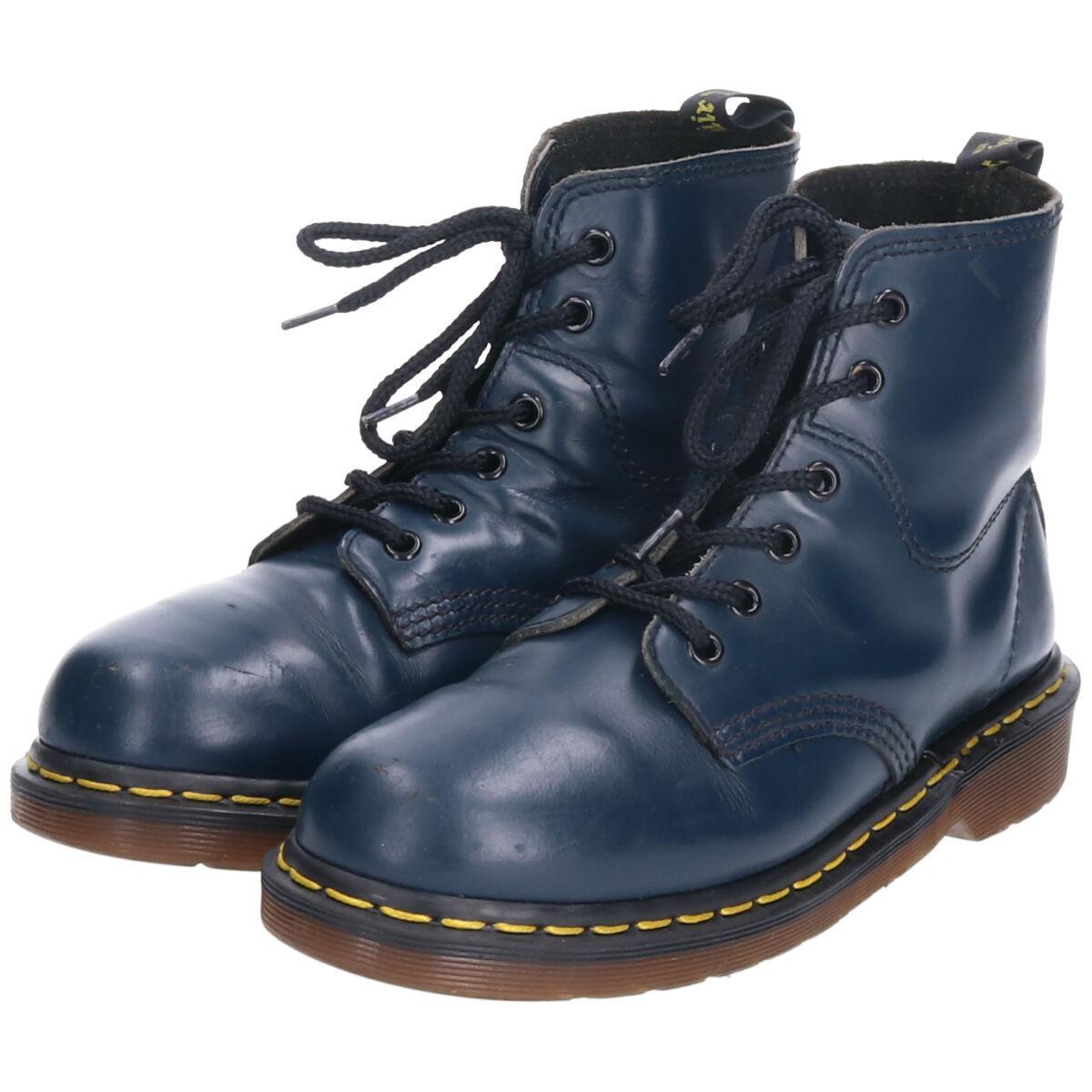 古着 ドクターマーチン Dr Martens 6ホールブーツ 英国製 Uk5 レディース23 5cm Boq9978 0322 2b10f Ss2109 Md2109 Ss2112 Ss21 Md2112 Hny22 Ss23 レースアップブーツ 古着屋jam ジャム