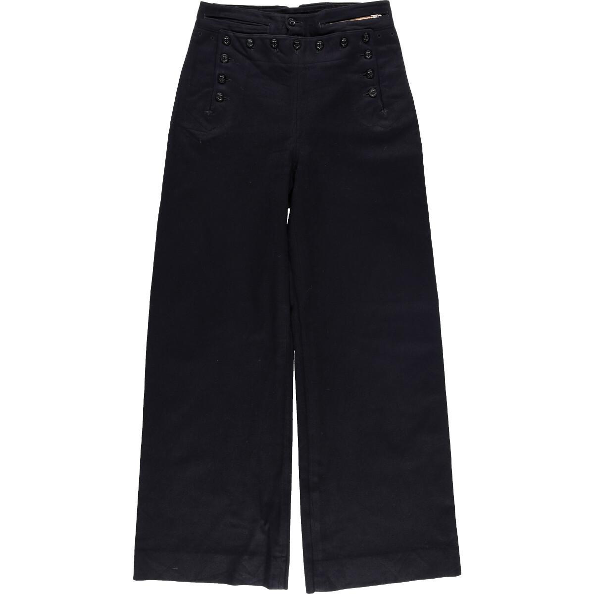 40年代 米軍実品 Usn ウールパンツ セーラーパンツ レディースl W29 ヴィンテージ Eaa 0309 Ss2106 その他ロングパンツ 古着屋jam ジャム