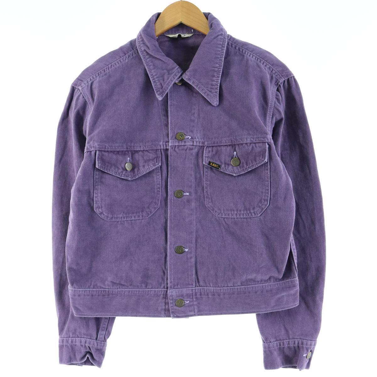 70年代 リー Lee ONE UP IN STYLE モールスキンジャケット メンズS ヴィンテージ /wbi7529 【中古】 【200322】