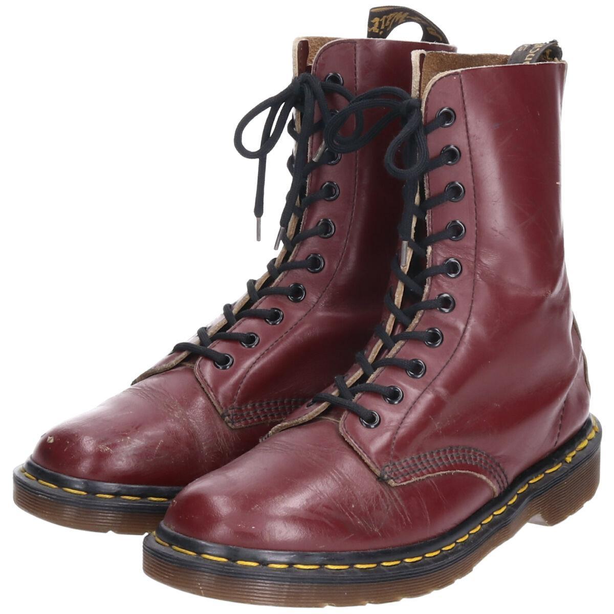 古着 ドクターマーチン Dr Martens 10ホールブーツ 英国製 Uk6 5 メンズ25 0cm Boq9634 0326 2b10f Ss2109 Md2109 Ss2112 2buy21 レースアップブーツ 古着屋jam ジャム 古着 ドクターマーチン Dr Martens 10ホールブーツ 英国製 Uk6 5 メンズ25 0cm Boq9634 0326 2b10f Ss2109 Md2109 Ss2112 2buy21 レースアップブーツ 古着屋jam ジャム