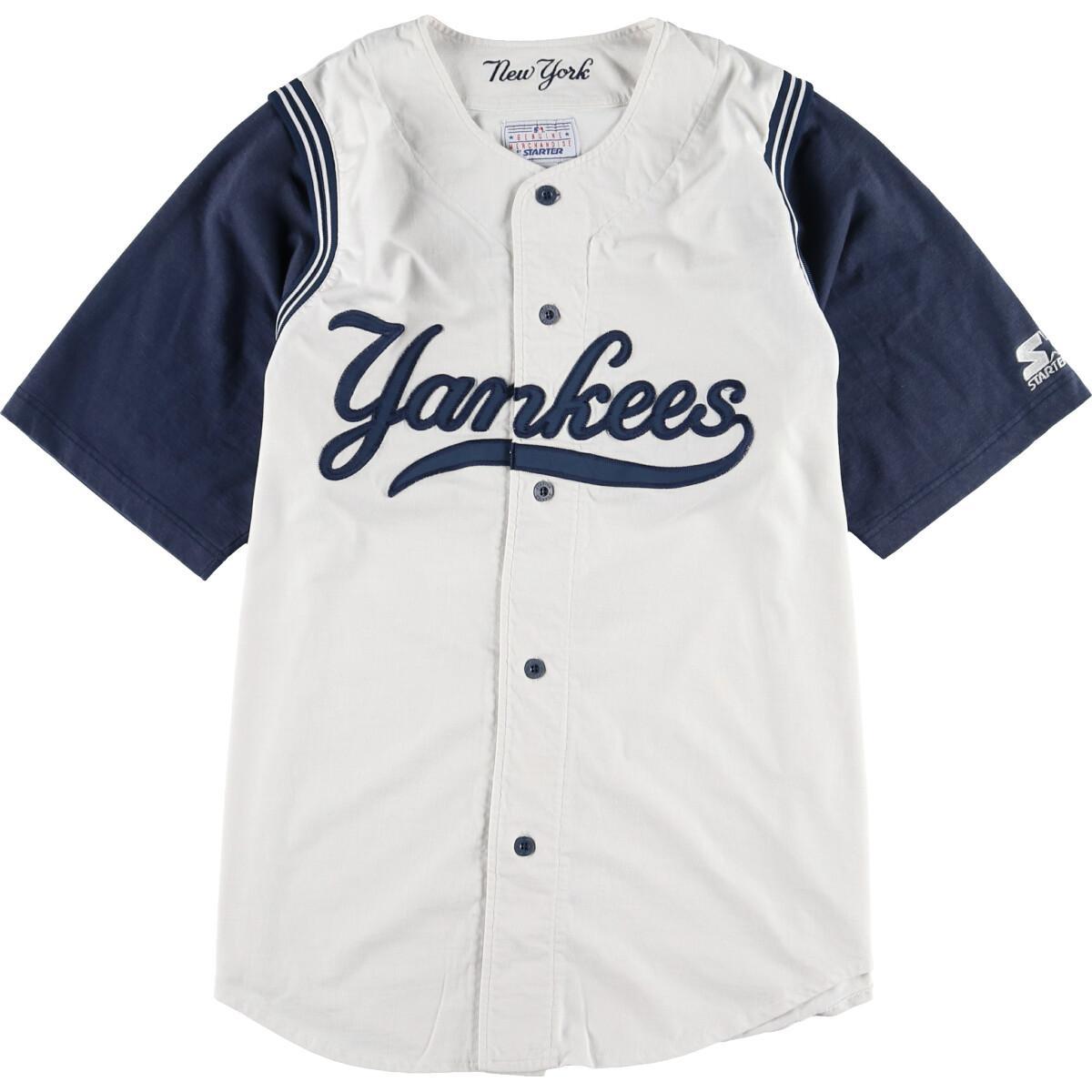 スターター Starter Mlb New York Yankees ニューヨークヤンキース ベースボールシャツ メンズxl Eaa 0328 その他半袖シャツ 古着屋jam ジャム スターター Starter Mlb New York Yankees ニューヨークヤンキース ベースボールシャツ メンズxl Eaa 0328 その他半袖シャツ 古着屋jam ジャム