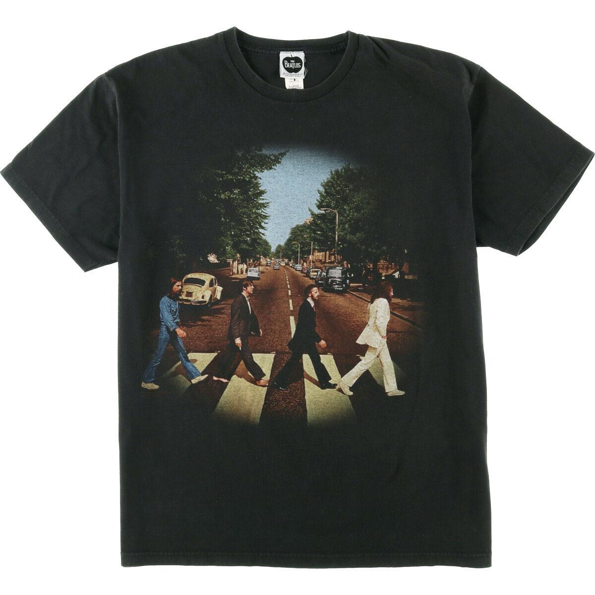 THE BEATLES ビートルズ ABBEY ROAD アビーロード バンドTシャツ メンズXL /eaa016631 【中古】 【200409】
