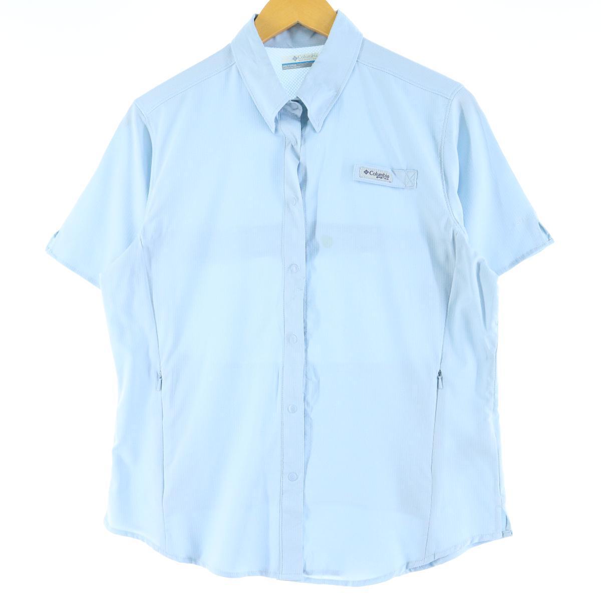 コロンビア Columbia Pfg Omni Shade 半袖 フィッシングシャツ レディースm Eaa0210 0412 Ss09 Js10 Ss12 Kf12 Ss2101 Cs2101 その他半袖シャツ 古着屋jam ジャム
