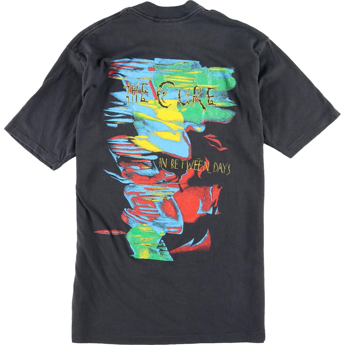 80年代 SNEAKERS THE CURE ザ キュアー IN BETWEEN DAYS バンドTシャツ USA製 メンズS ヴィンテージ /eaa022037 【N2005】 【200418】【SVTG】【N2101】