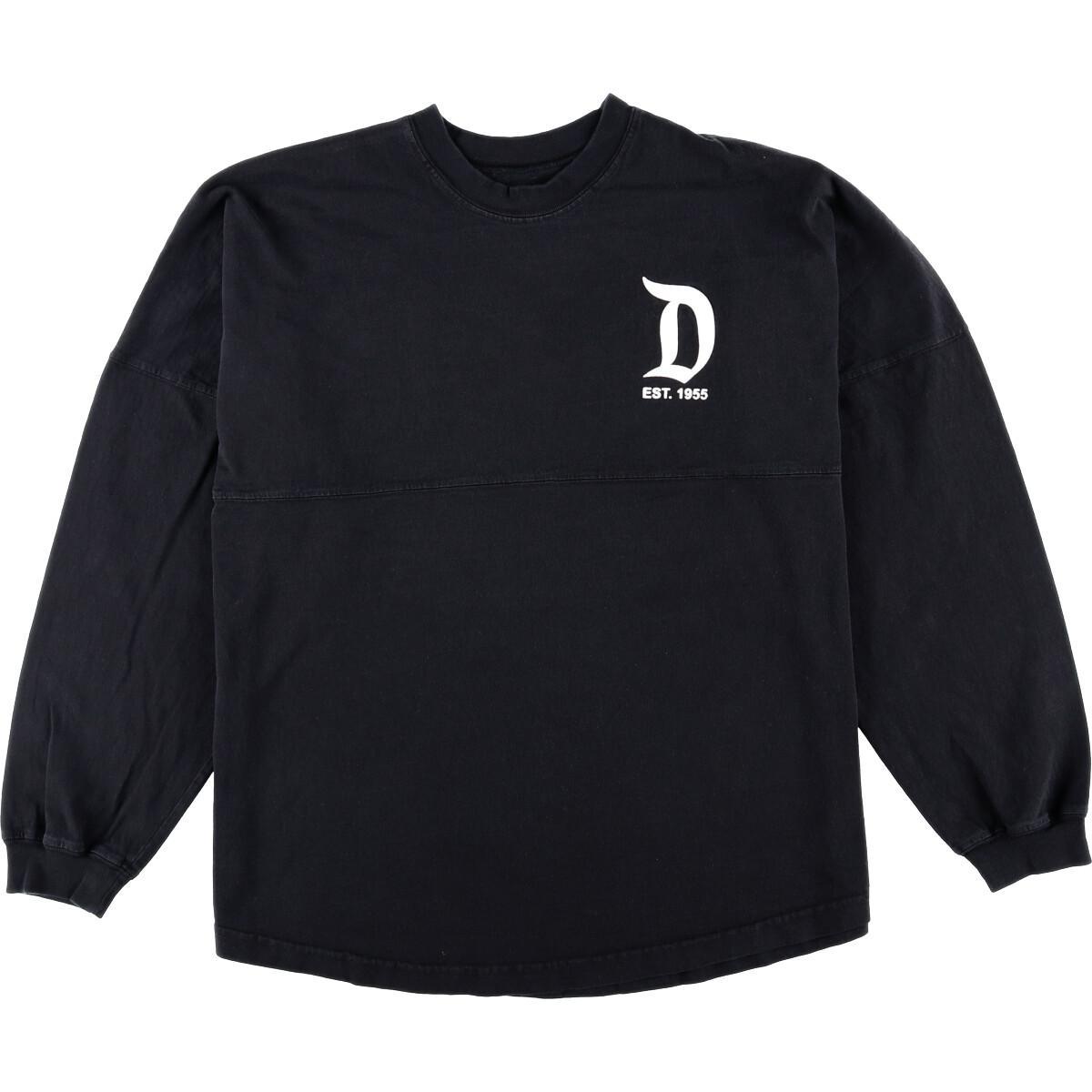 Disney PARKS Disney land RESORT ワンポイント ロングTシャツ ロンT USA製 メンズXL /eaa022301 【中古】 【200424】のサムネイル