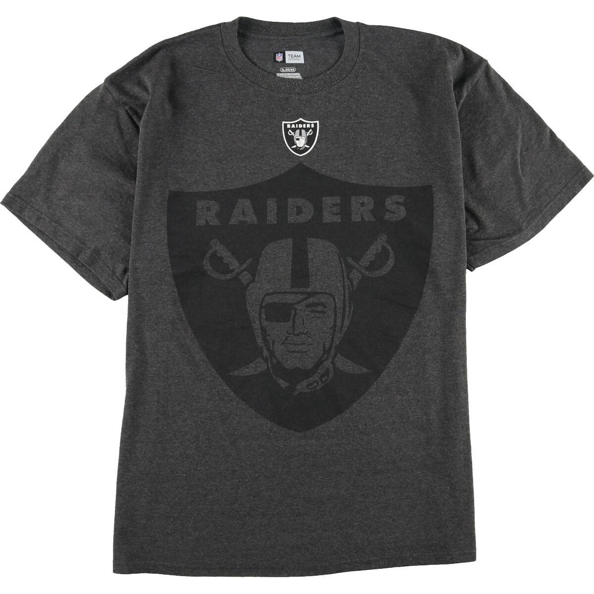 Nfl Team Apparel Nfl Raiders レイダーズ スポーツプリントtシャツ メンズxl Eaa 0423 スポーツtシャツ 古着屋jam ジャム