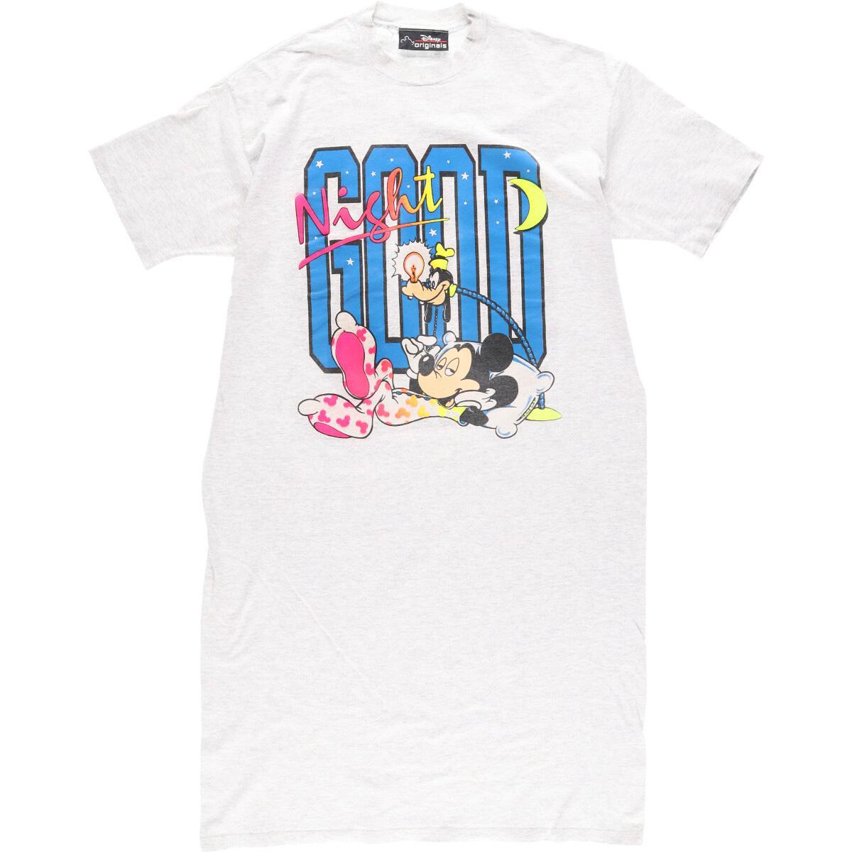 90年代 Disney Originals Tシャツワンピース Usa製 フリーサイズ ヴィンテージ Eaa 0423 Tシャツワンピース 古着屋jam ジャム