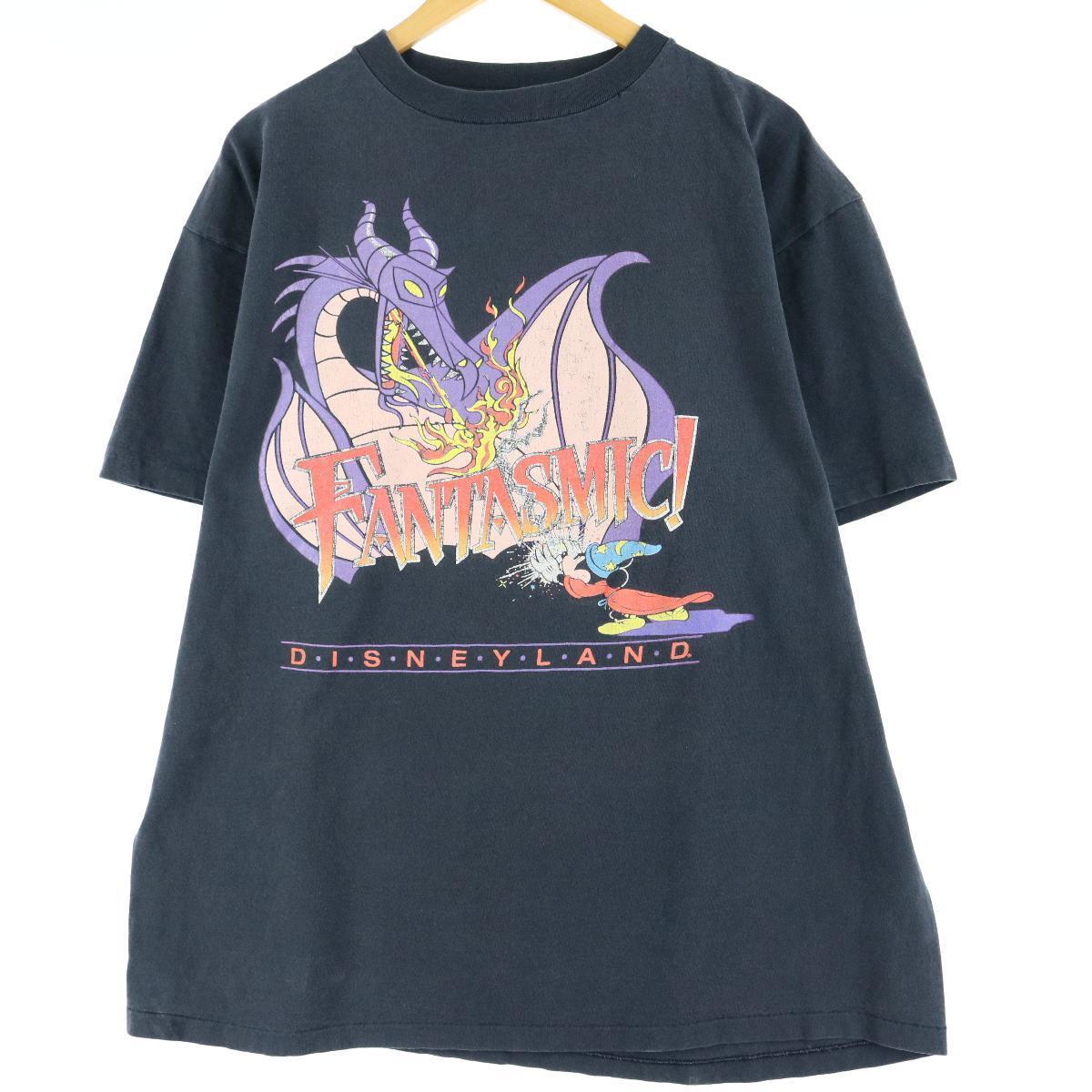 90年代 DISNEY DESIGNS FANTASMIC ファンタズミック MICKEY MOUSE ミッキーマウス キャラクタープリントTシャツ USA製 レディースXL ヴィンテージ /eaa023996 【中古】 【200423】のサムネイル