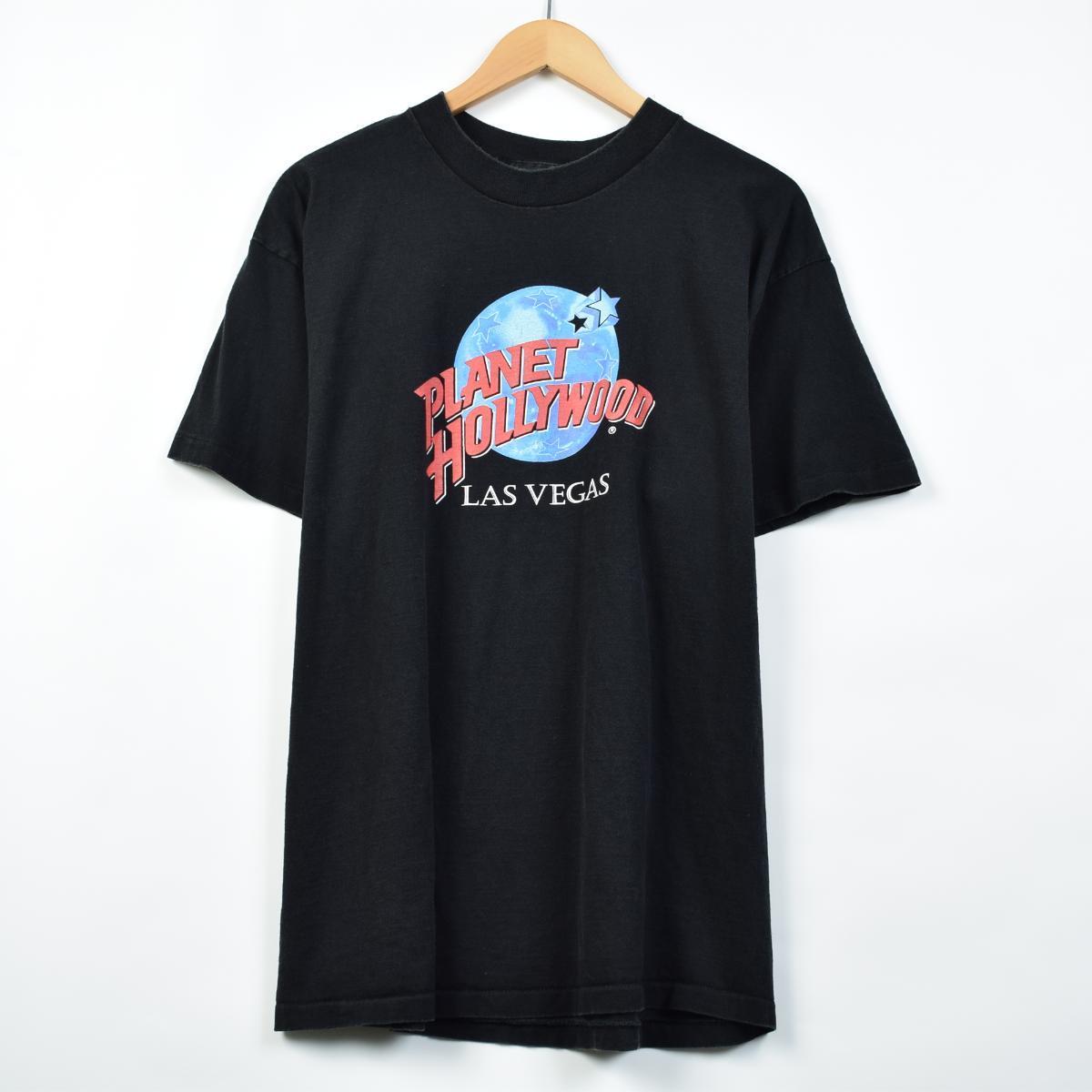プラネットハリウッド PLANET HOLLYWOOD LAS VEGAS アドバタイジングTシャツ メンズXL /eaa025883 【中古】 【200424】【SS2009】【JS2010】【SS2012】【KF2012】【SS2101】【CS2101】【SS2106】