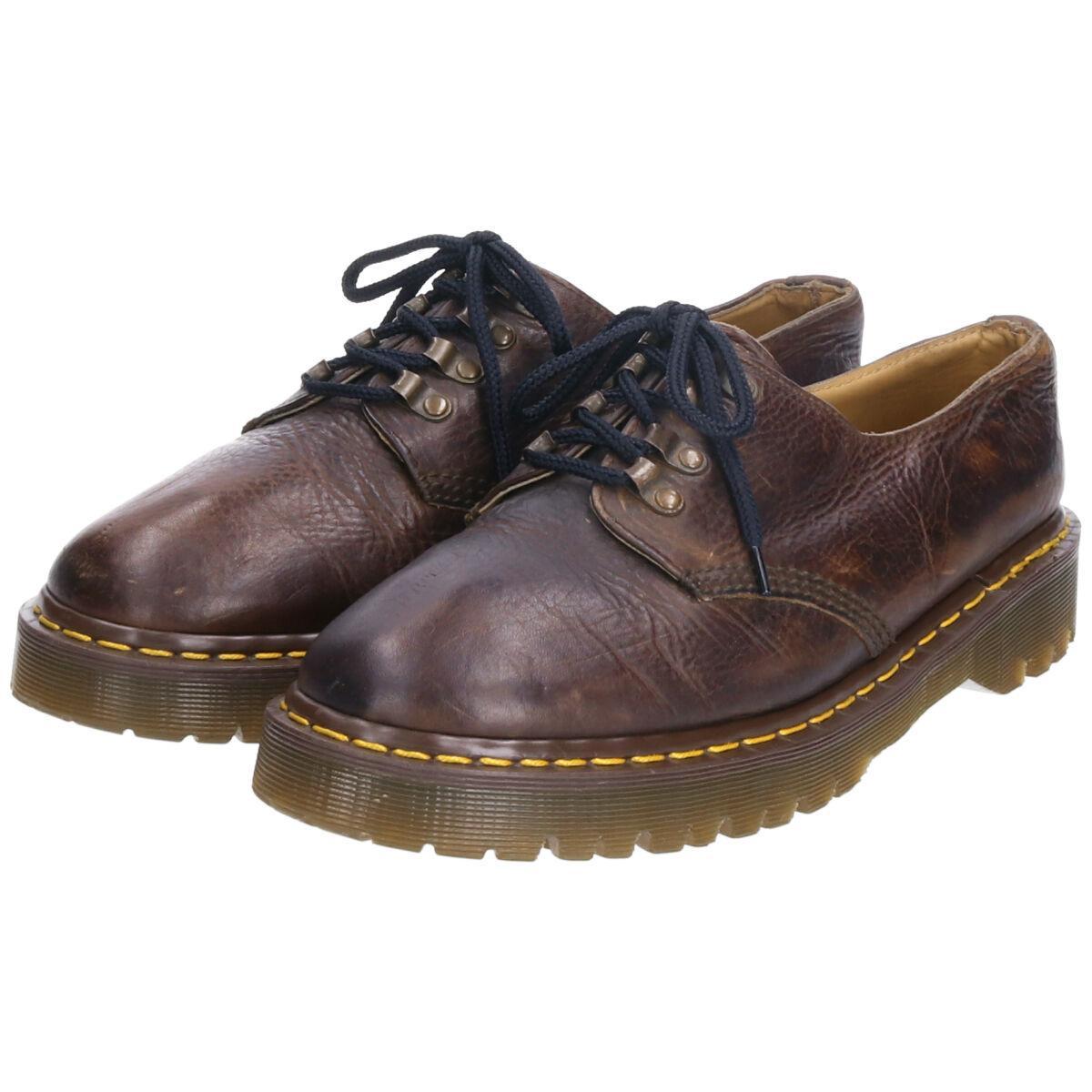 ドクターマーチン Dr Martens 4ホールシューズ 英国製 Uk10 メンズ28 5cm Bpa 0425 2b10f Ss2109 Md2109 レースアップブーツ 古着屋jam ジャム