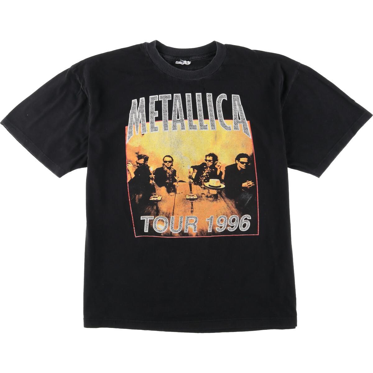 90年代 METALLICA メタリカ TOUR 96 バンドTシャツ メンズXL ヴィンテージ /eaa024767 【200522