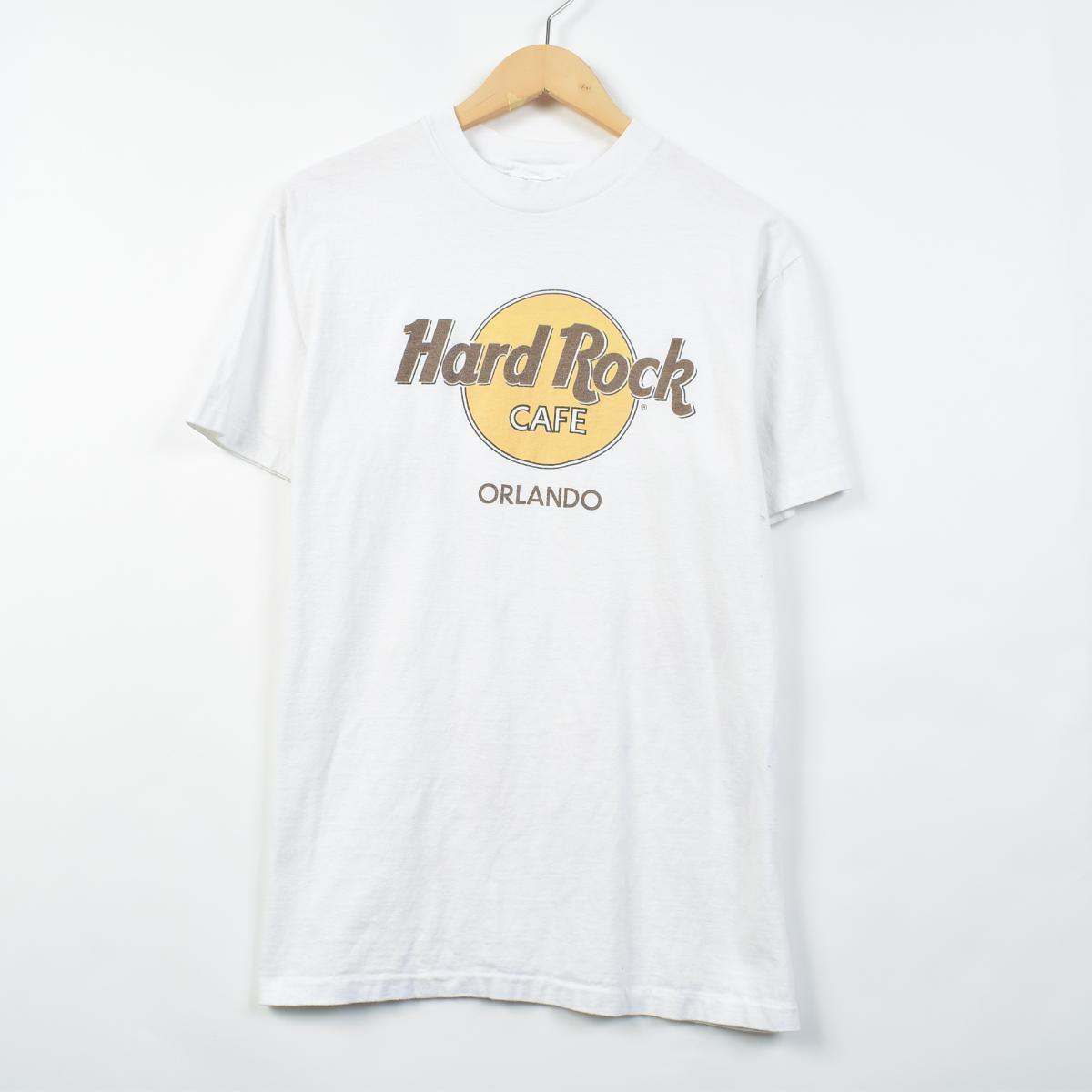 ヘインズ Hanes HARD ROCK CAFE ハードロックカフェ ORLANDO アドバタイジングTシャツ USA製 メンズM /eaa026808 【中古】 【200427】のサムネイル