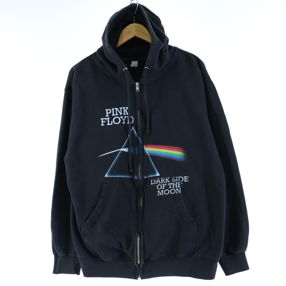 Sam Hank Pink Floyd ピンクフロイド Dark Side Of The Moon 狂気 スウェットフルジップパーカー メンズm Eaa0247 0507 パーカー 古着屋jam ジャム Sam Hank Pink Floyd ピンクフロイド Dark Side Of The Moon 狂気 スウェットフルジップパーカー メンズm Eaa0247 0507 パーカー 古着屋jam ジャム