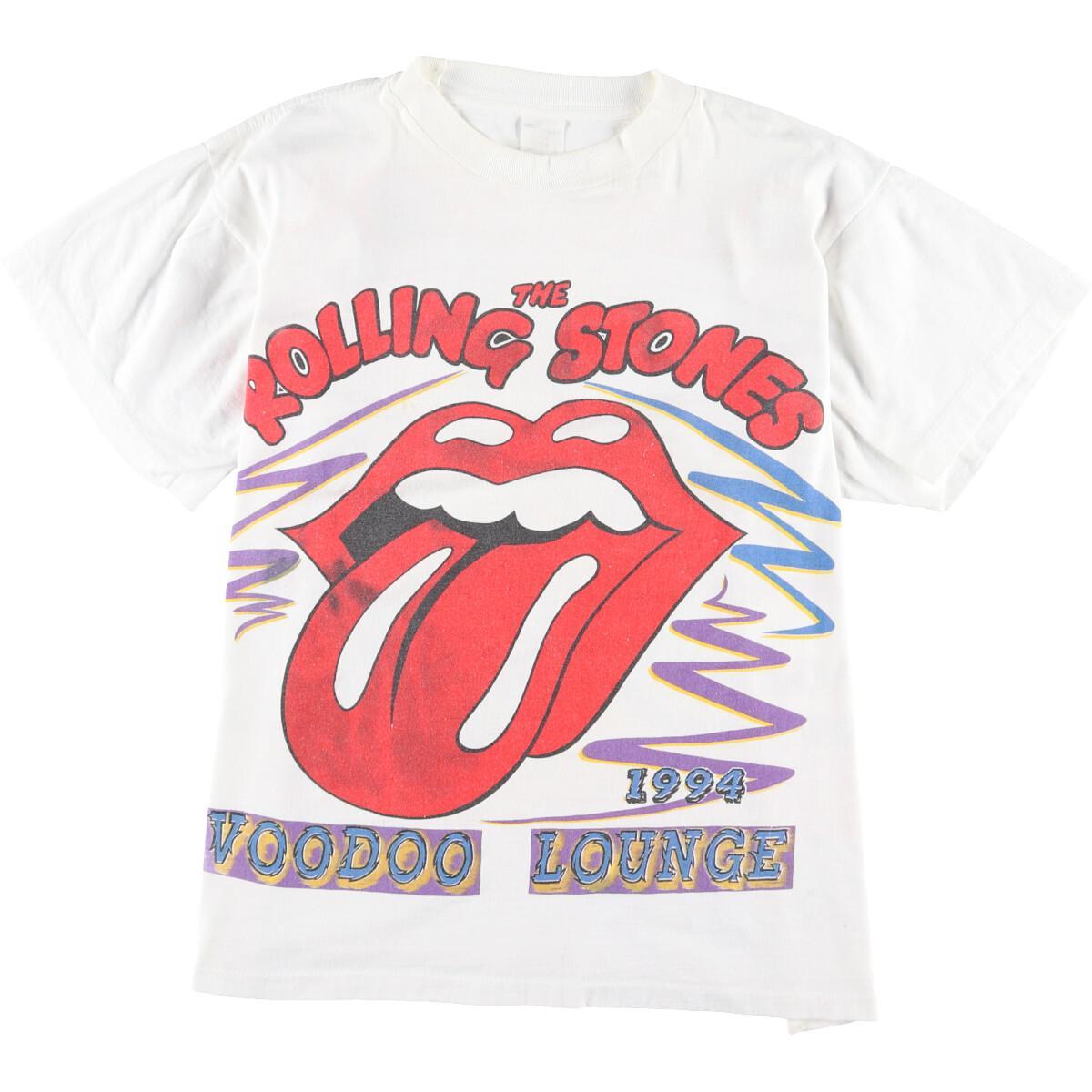 90年代 THE ROLLING STONES ザ ローリングストーンズ VOODOO LOUNGE WORLD TOUR 94 バンドTシャツ メンズXL ヴィンテージ /eaa035340 【中古】 【200514】【JS2010】