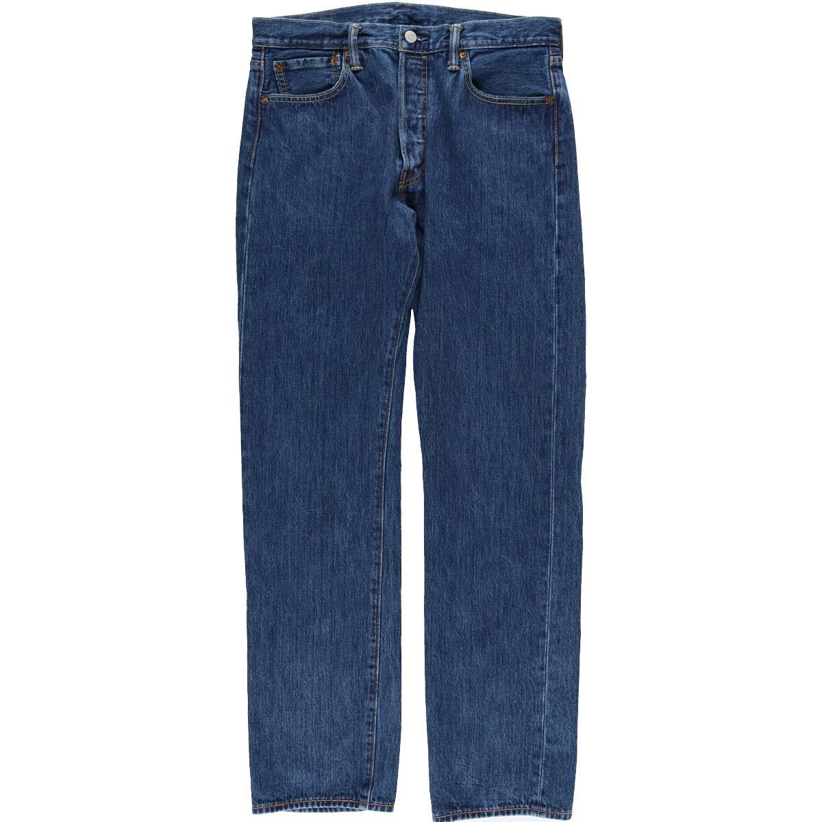 リーバイス Levi's 501 ジーンズ ストレートデニムパンツ メンズw34 /eaa038349 【中古】 【200518】