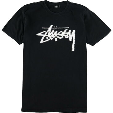 ステューシー STUSSY ショーンフォント サーフ スケートTシャツ メンズL /eaa031692 【中古】 【200521】【SS2009】【JS2010】