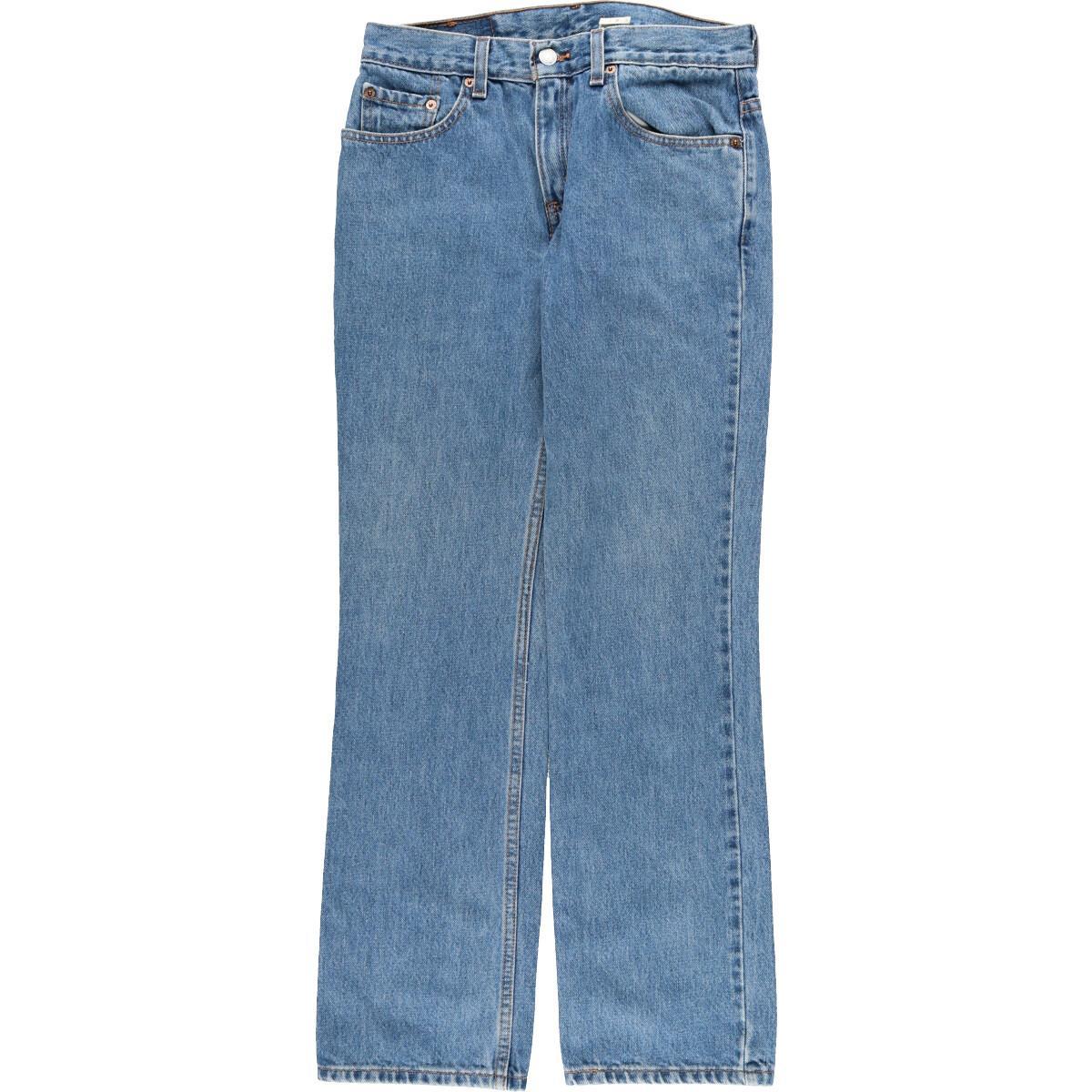 リーバイス Levi S 505 Regular Fit Straight Leg テーパードジーンズ デニムパンツ レディースl W28 Eaa 0522 Ss12 スリム テーパードデニムパンツ 古着屋jam ジャム