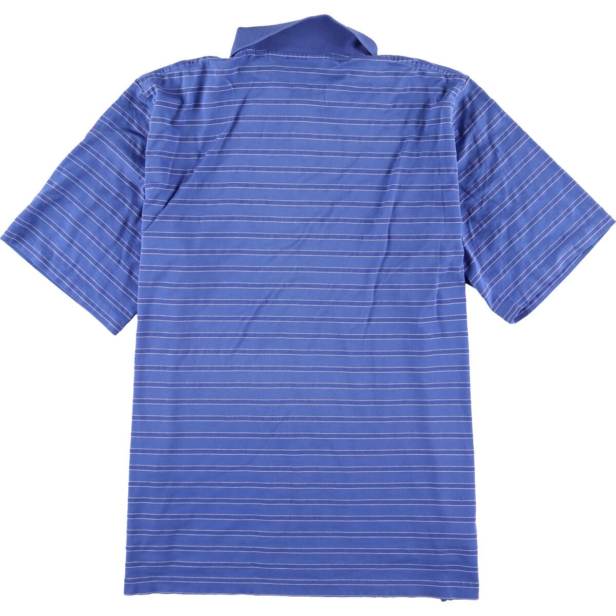 ラルフローレン Ralph Lauren POLO GOLF ポロゴルフ 半袖 ボーダー ポロシャツ メンズL /eaa042255 【中古】 【200528】【SS2012】【KF2012】【SS2101】【CS2101】