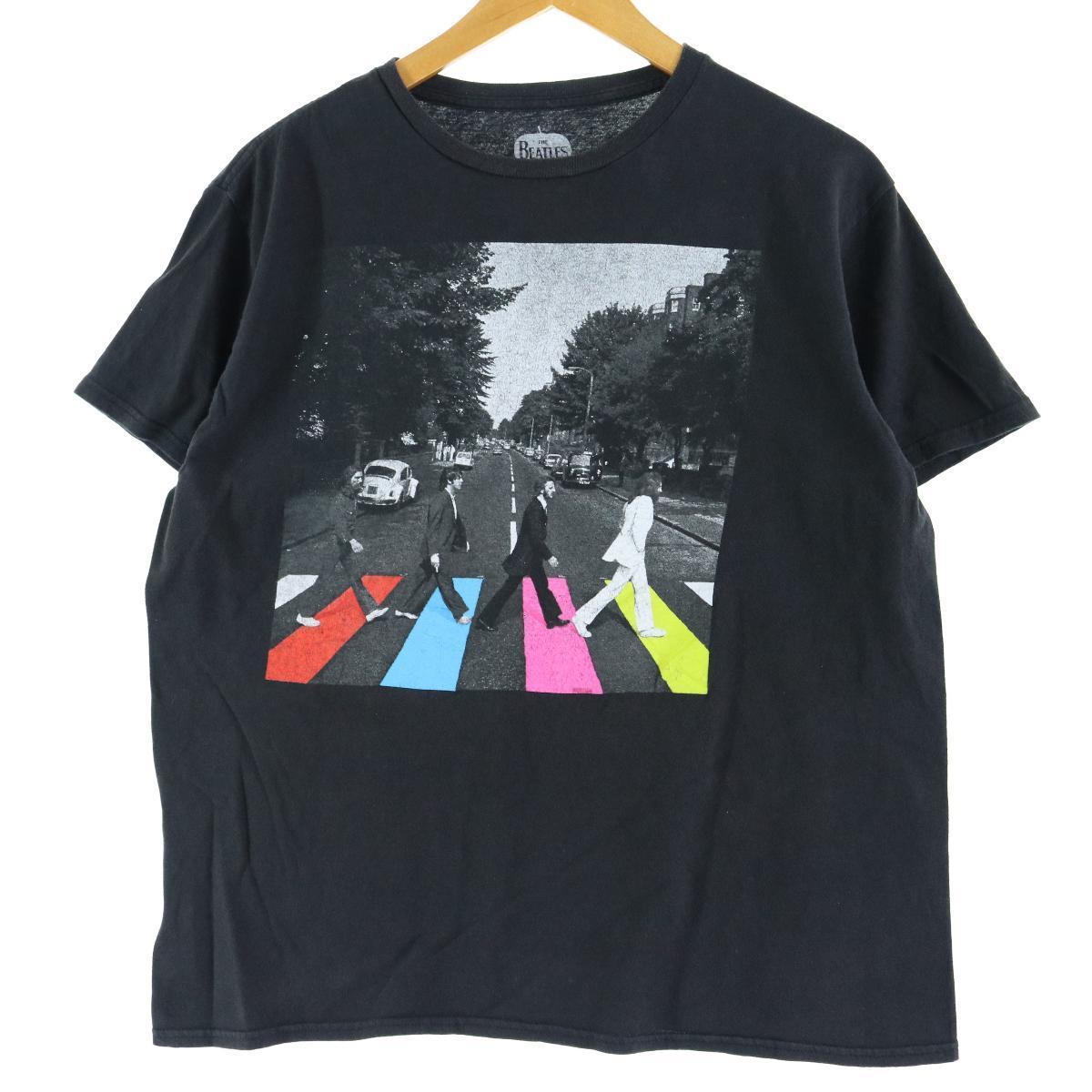 THE BEATLES THE BEATLES ビートルズ ABBEY ROAD アビーロード バンドTシャツ レディースL /eaa044205 【中古】 【200604】
