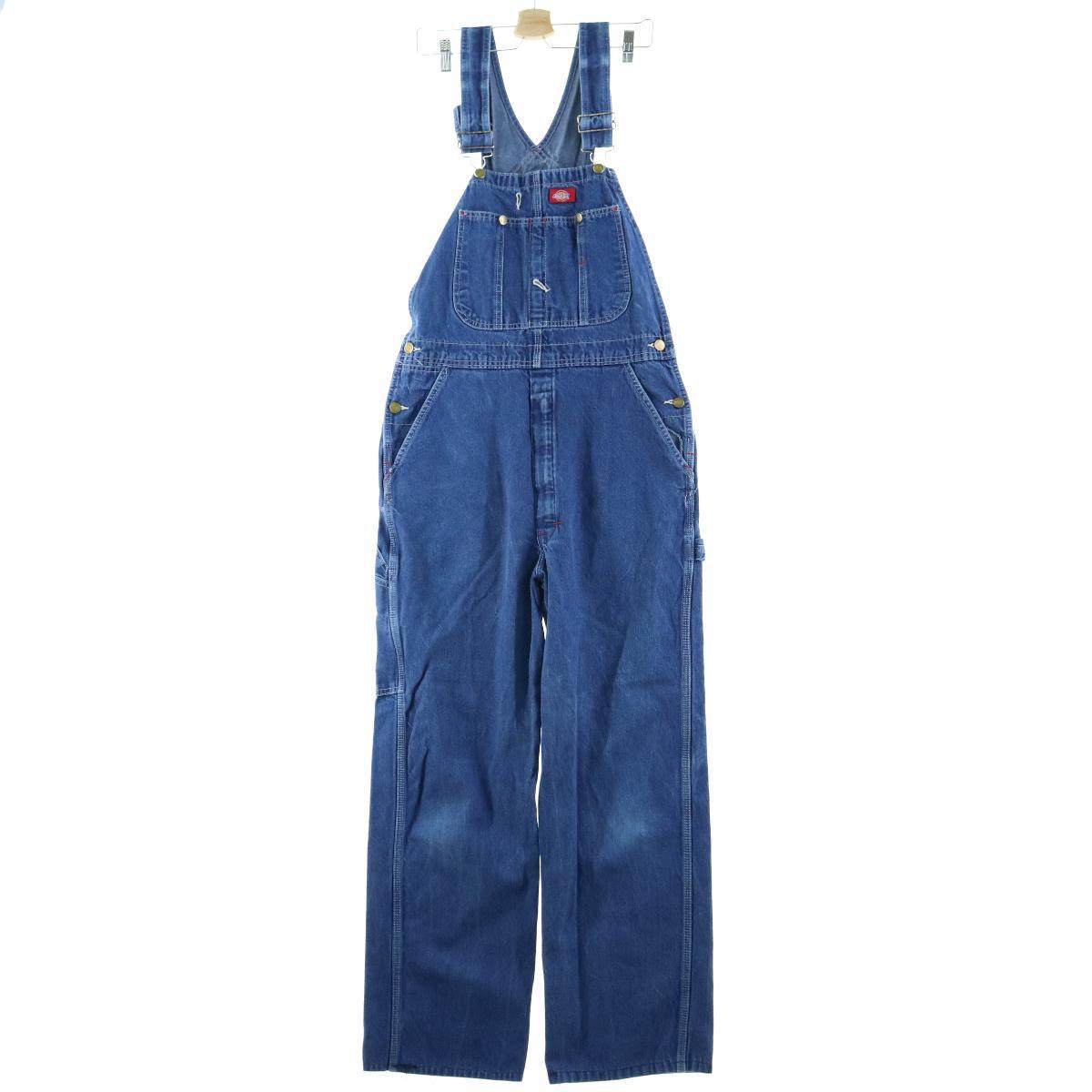 ディッキーズ Dickies デニムオーバーオール メンズw31 /eaa044552 【中古】 【200604】【JS2010】【SS2103】
