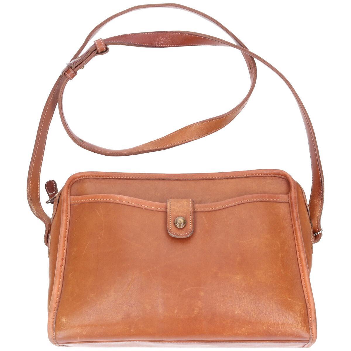コーチ COACH OLD COACH オールドコーチ　本革レザー ショルダーバッグ USA製 ヴィンテージ /gaa000215 【中古】 【200606】のサムネイル