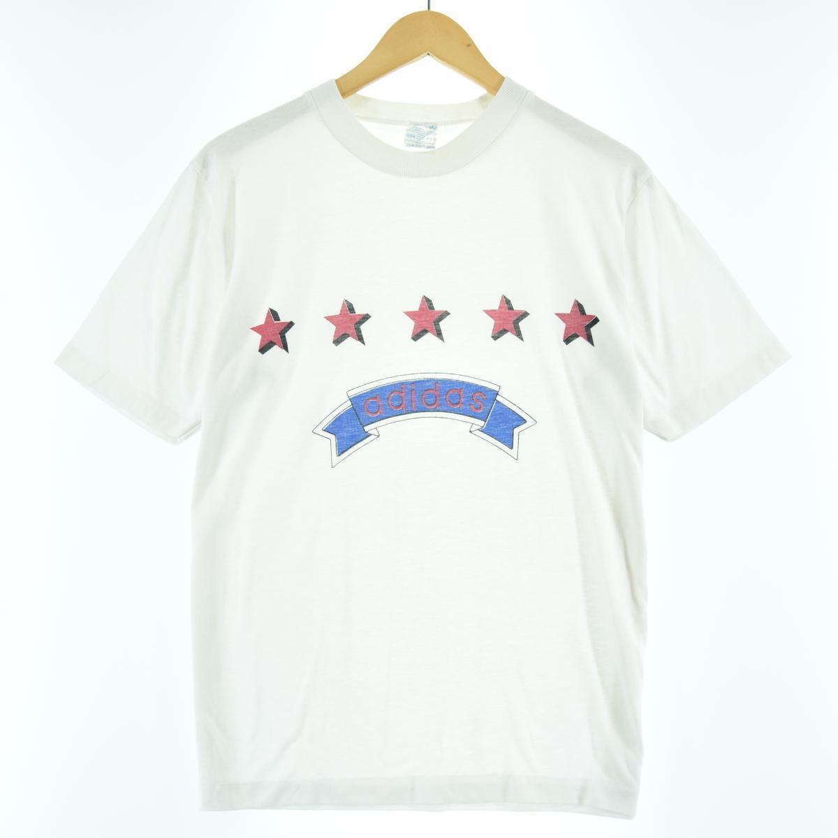 80年代 アディダス Adidas 星柄 プリントtシャツ メンズm ヴィンテージ Eaa 0626 Js10 スポーツ Tシャツ 古着屋jam ジャム 80年代 アディダス Adidas 星柄 プリントtシャツ メンズm ヴィンテージ Eaa 0626 Js10 スポーツ Tシャツ 古着屋jam ジャム