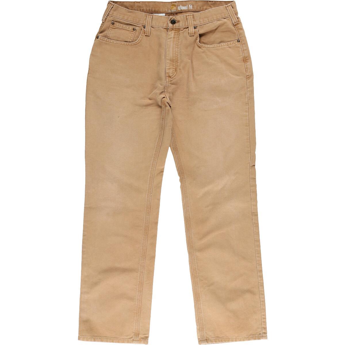 カーハート Carhartt RELAXED FIT ダック地ワークパンツ メンズw33 /eaa047660 【中古】 【200614】