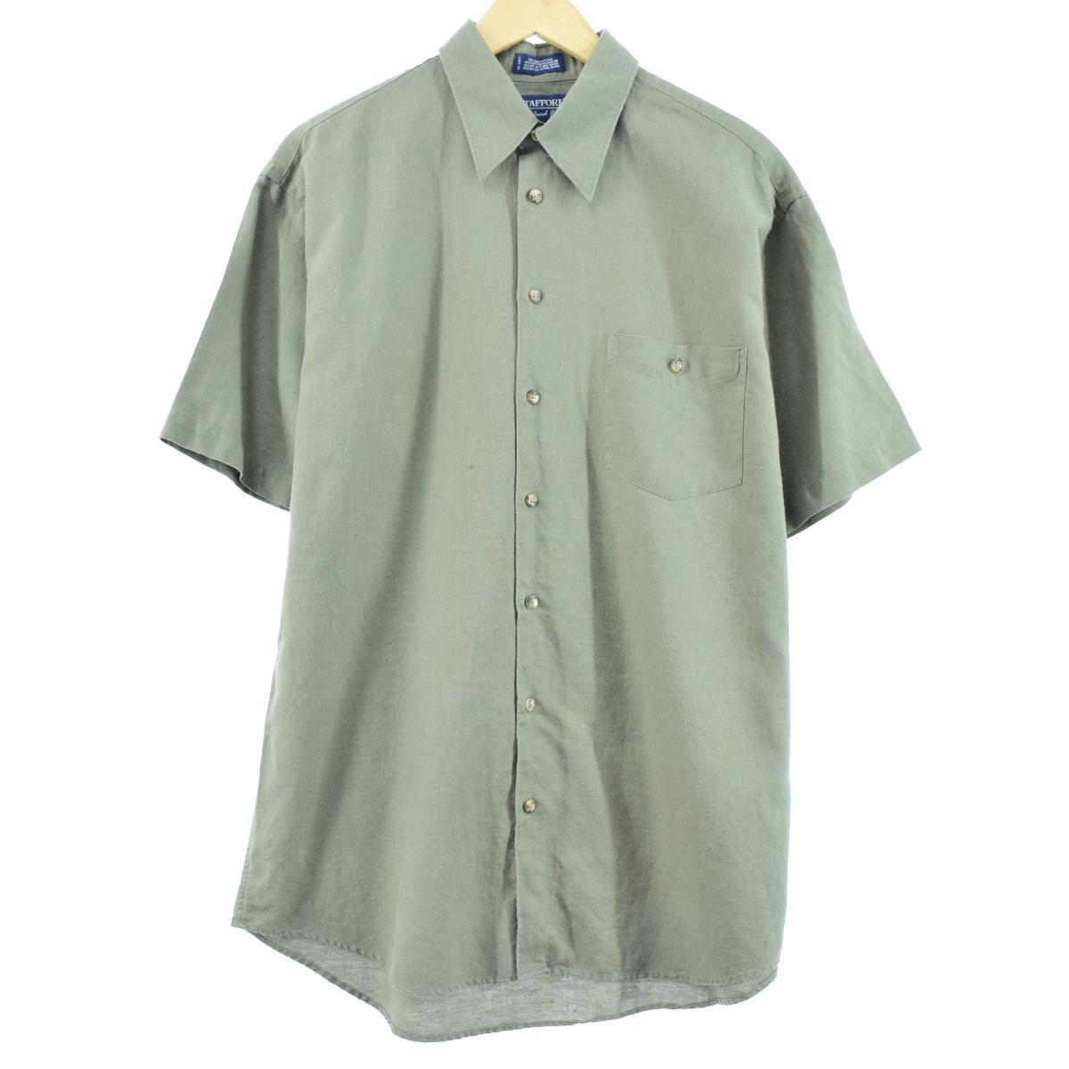 Stafford 半袖 リネンシャツ メンズxl Eaa 0618 Ss09 Js10 Ss12 Ss2106 その他半袖シャツ 古着屋jam ジャム