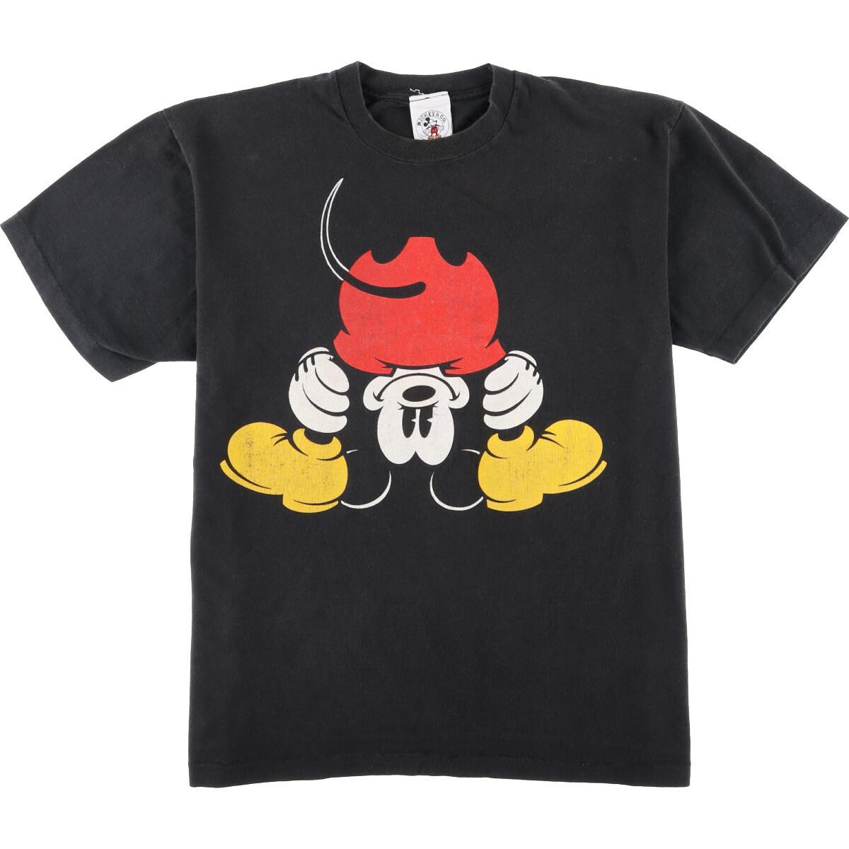 90年代 Mickey Co Mickey Mouse ミッキーマウス キャラクタープリントtシャツ レディースxl ヴィンテージ Eaa0522 0626 キャラクターtシャツ 古着屋jam ジャム