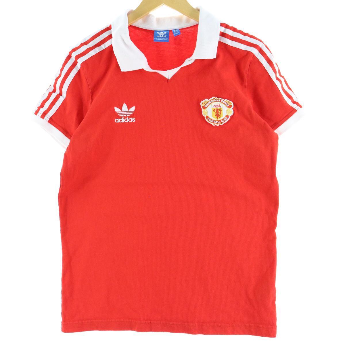 アディダス Adidas Originals オリジナルス Manchester United マンチェスターユナイテッド ゲームシャツ サッカーシャツ メンズs Eaa 0706 スポーツtシャツ 古着屋jam ジャム