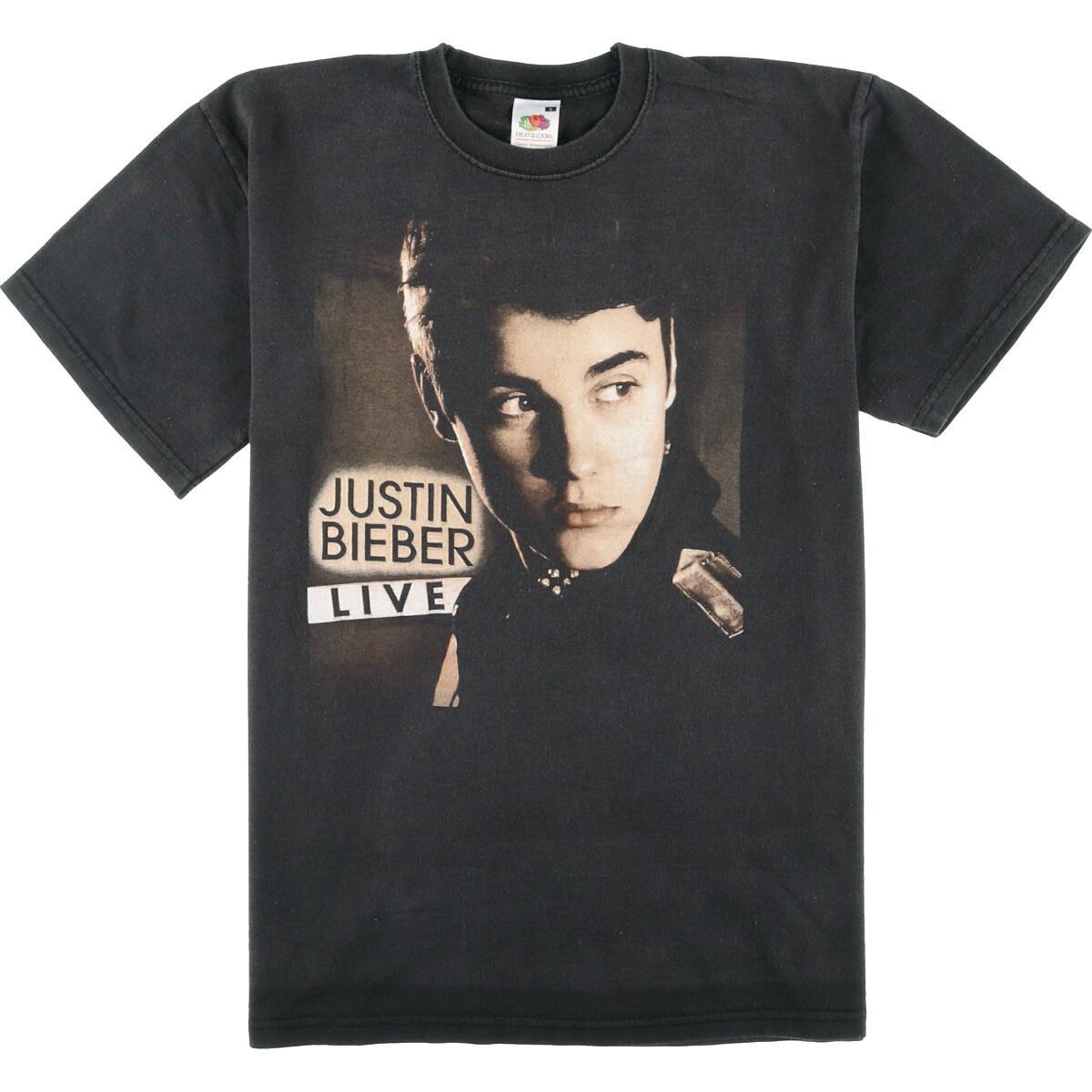FRUIT OF THE LOOM JUSTIN BIEBER ジャスティンビーバー BELIEVE TOUR 2013 バンドTシャツ メンズS /eaa056289 【中古】 【200705】【SS2009】【JS2010】【SS2012】【SS2103】【SS2106】