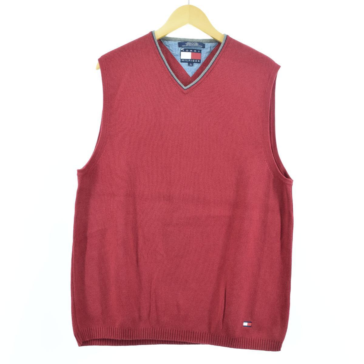 TOMMY HILFIGER ニットベスト elc.or.jp