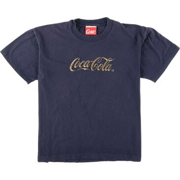 Coke COCA-COLA コカコーラ ロゴ刺繍 アドバタイジングTシャツ USA製 メンズL /eaa057339 【中古】 【200709】【SS2009】