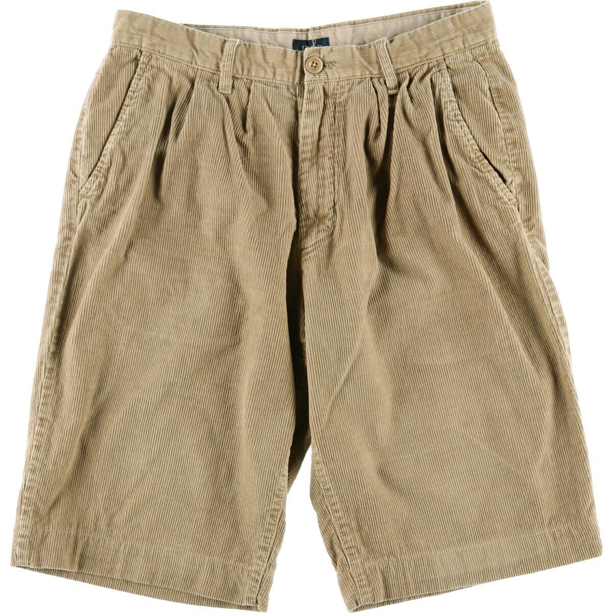 Jamリメイク Izod ルーズコーデュロイショートパンツ ショーツ メンズl Eaa N0717 0713 Ss09 Js10 Ss12 Kf12 Ss2101 Cs2101 コーデュロイショートパンツ 古着屋jam ジャム
