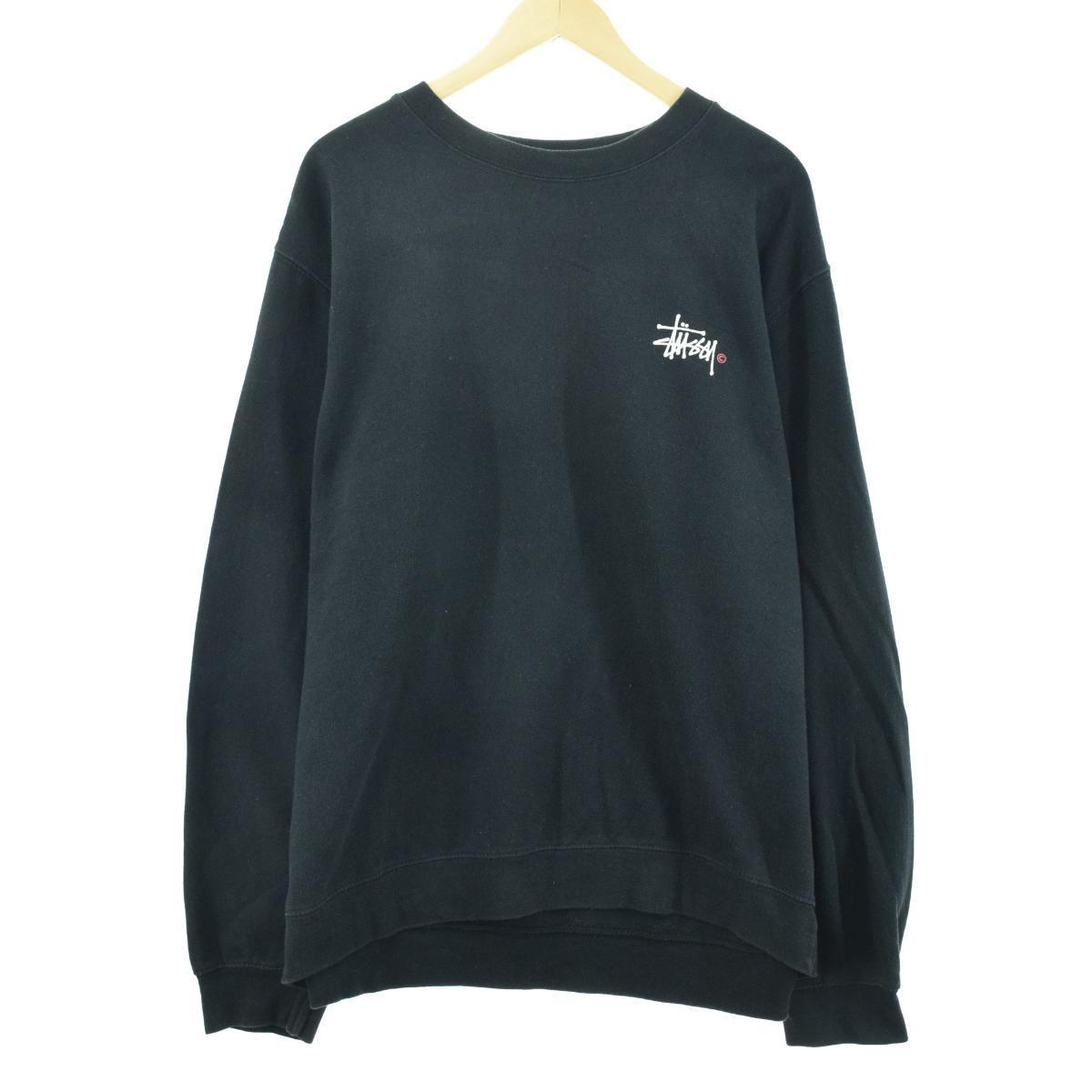 90年代 ステューシー Stussy ロゴスウェット トレーナー Usa製 メンズxl ヴィンテージ Eaa 0711 トレーナー 古着屋jam ジャム