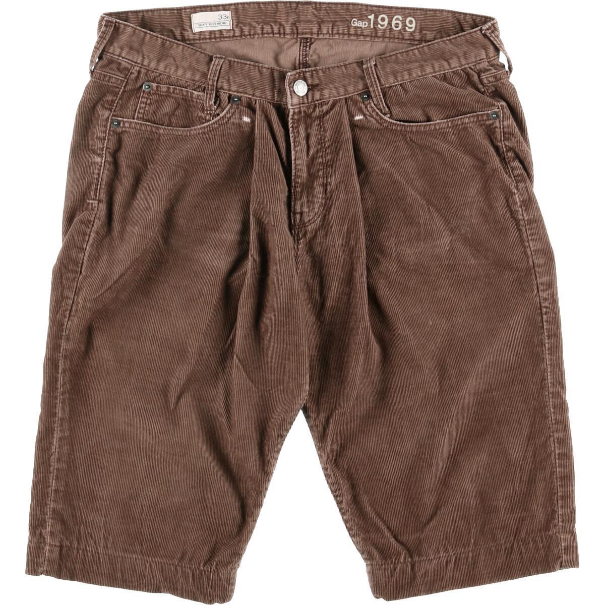 Jamリメイク Gap ルーズコーデュロイショートパンツ ショーツ メンズl Eaa N0717 0712 Kf12 Ss2101 Cs2101 Ss2106 コーデュロイショートパンツ 古着屋jam ジャム