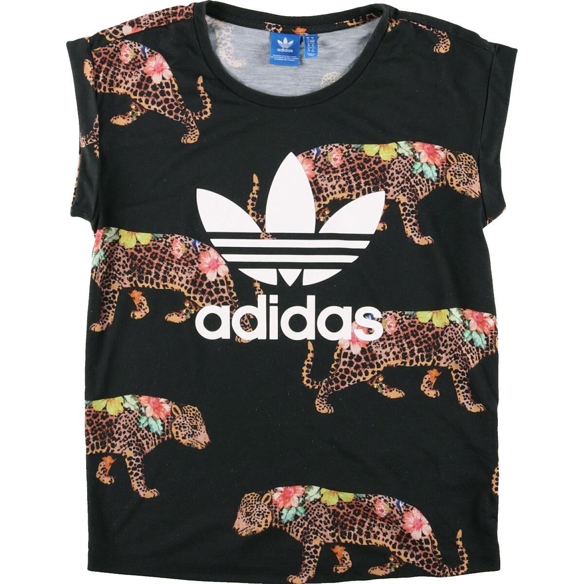 アディダス Adidas Originals オリジナルス 総柄 レオパード柄 ヒョウ柄 ノースリーブtシャツ メンズm Eaa 0716 Ss09 スポーツtシャツ 古着屋jam ジャム