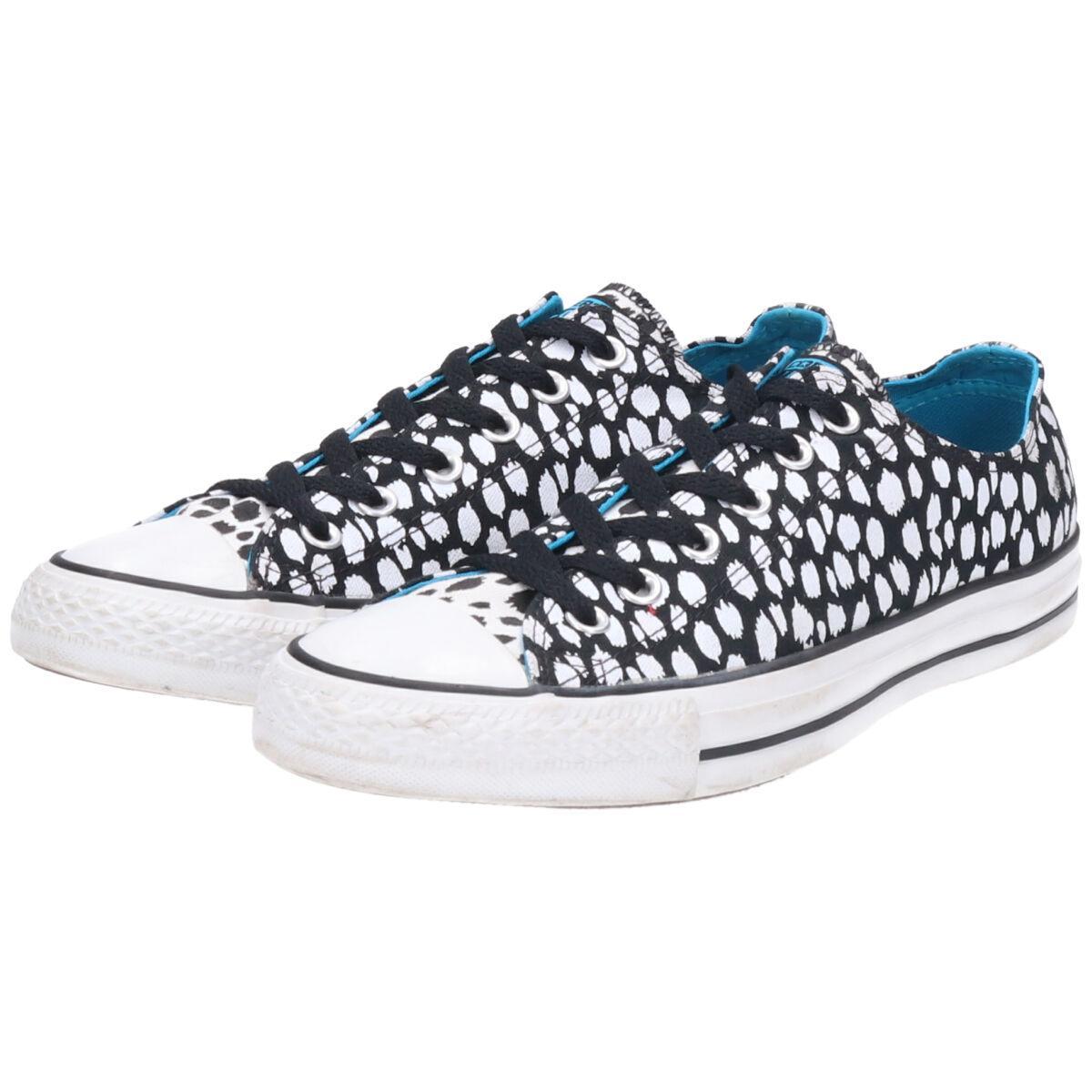 コンバース CONVERSE ALL STAR OX オールスター 総柄 スニーカー US10 レディース規格 26.5cm /saa001009 【中古】 【200712】