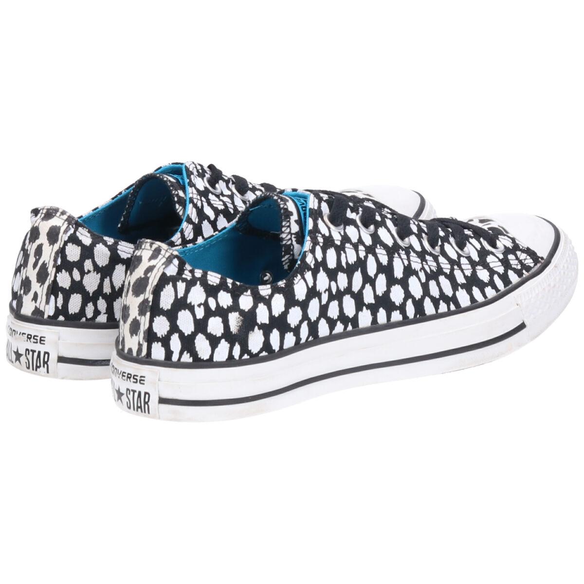 コンバース CONVERSE ALL STAR OX オールスター 総柄 スニーカー US10 レディース規格 26.5cm /saa001009 【中古】 【200712】