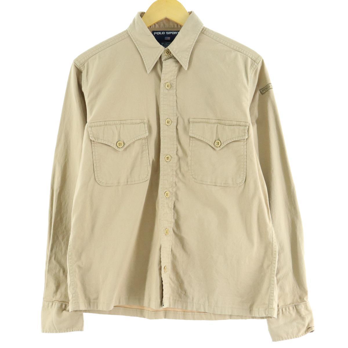 ラルフローレン Ralph Lauren Polo Sport ポロスポーツ 長袖 コットンシャツ メンズm Eaa 0718 その他長袖シャツ 古着屋jam ジャム