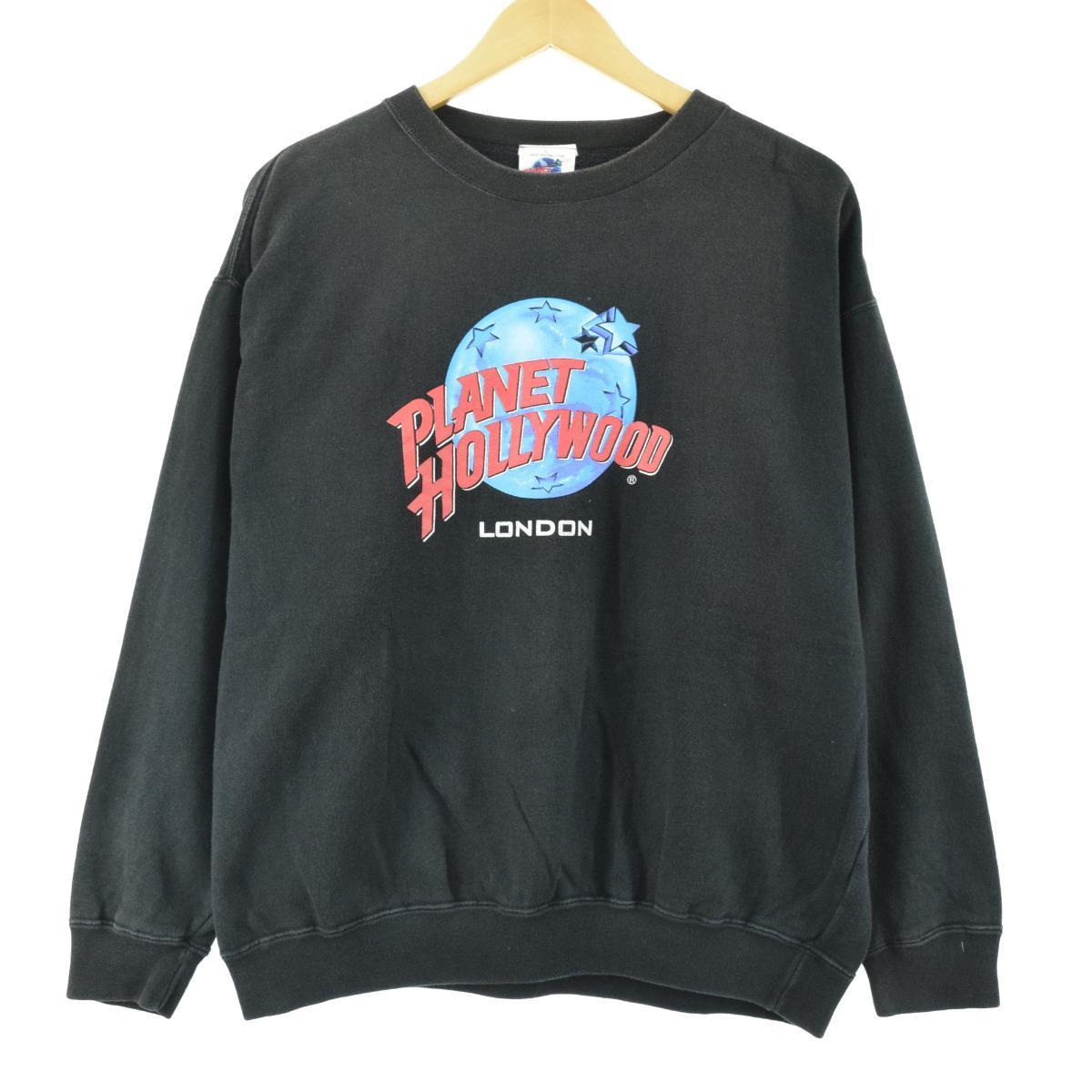 プラネットハリウッド PLANET HOLLYWOOD LONDON ロゴスウェット トレーナー メンズM /eaa054411 【中古】 【200718】