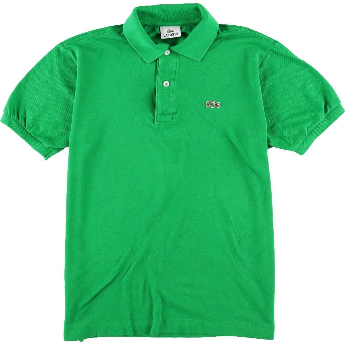 ラコステ Lacoste 半袖 ポロシャツ 3 メンズxs Eaa0605 0719 Ss09 Ss12 無地ポロシャツ 古着屋jam ジャム