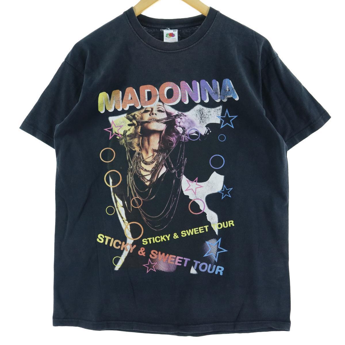 フルーツオブザルーム FRUIT OF THE LOOM MADONNA マドンナ バンドTシャツ メンズM /eaa061994 【中古】 【200720】