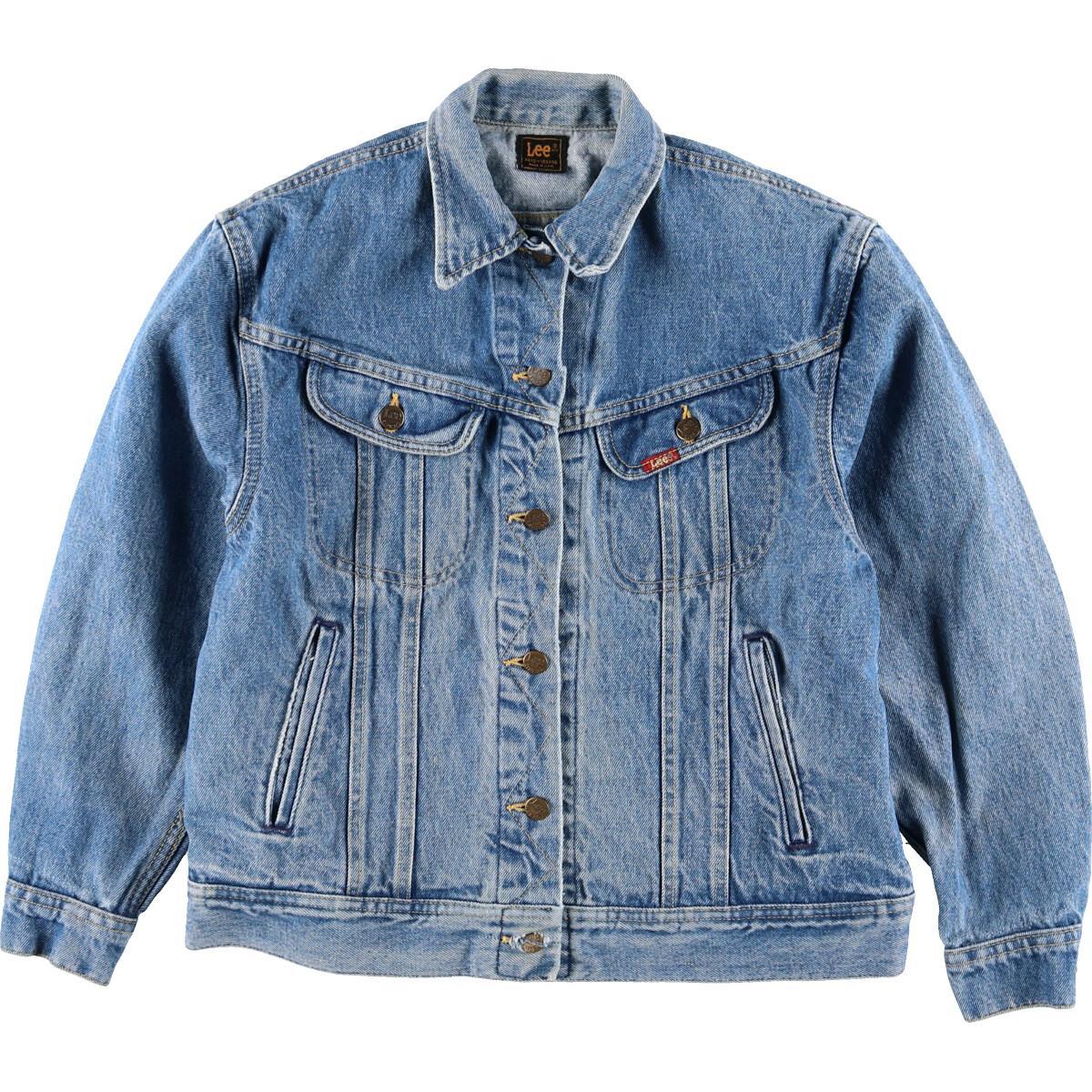 80 90年代 リー Lee デニムジャケット Gジャン Usa製 レディースl ヴィンテージ Eaa0644 0726 デニム コーデュロイジャケット 古着屋jam ジャム