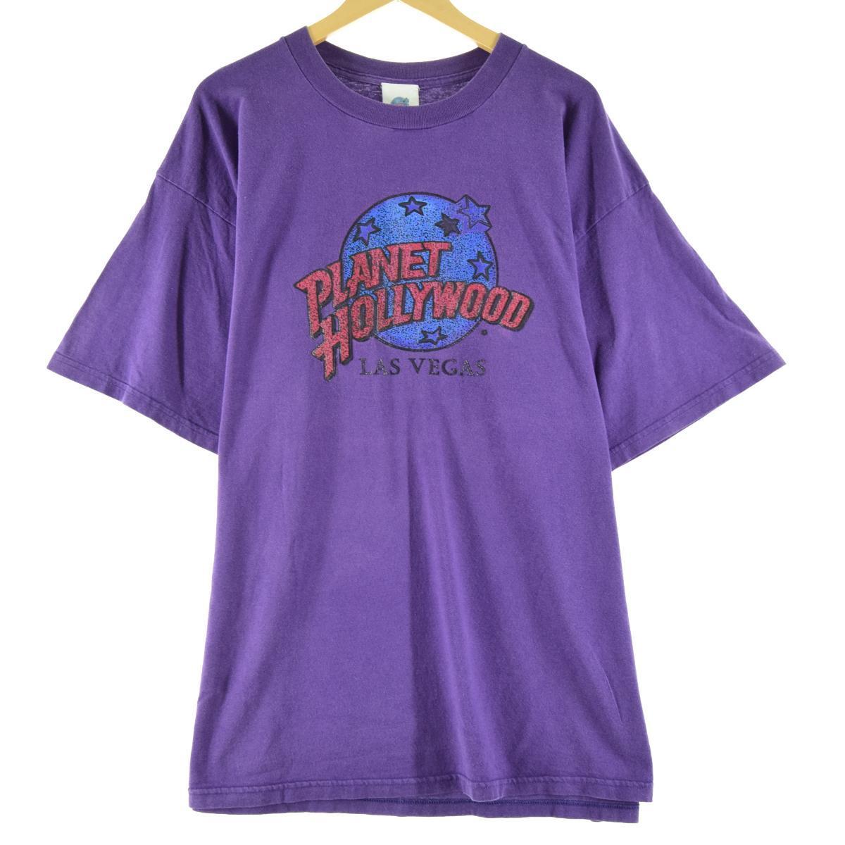 プラネットハリウッド PLANET HOLLYWOOD LAS VEGAS アドバタイジングTシャツ メンズXXL /eaa064325 【中古】 【200727】
