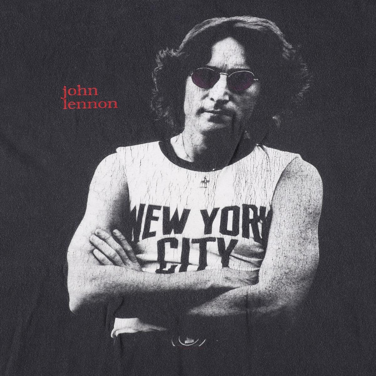 ふるさと納税 ブラウン ベージュ プリント イラスト ビートルズ ジョンレノン 希少 ビンテージ リンガー カナダ 絵 ロックt バンドt 半袖 Tシャツ トリム Tシャツ Semanadalinguaalema Com Br