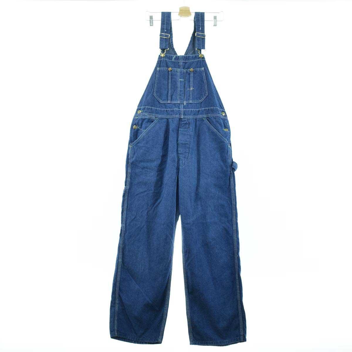 ダックヘッド Duck Head デニムオーバーオール メンズw34 ヴィンテージ /eaa054122 【中古】 【200731】