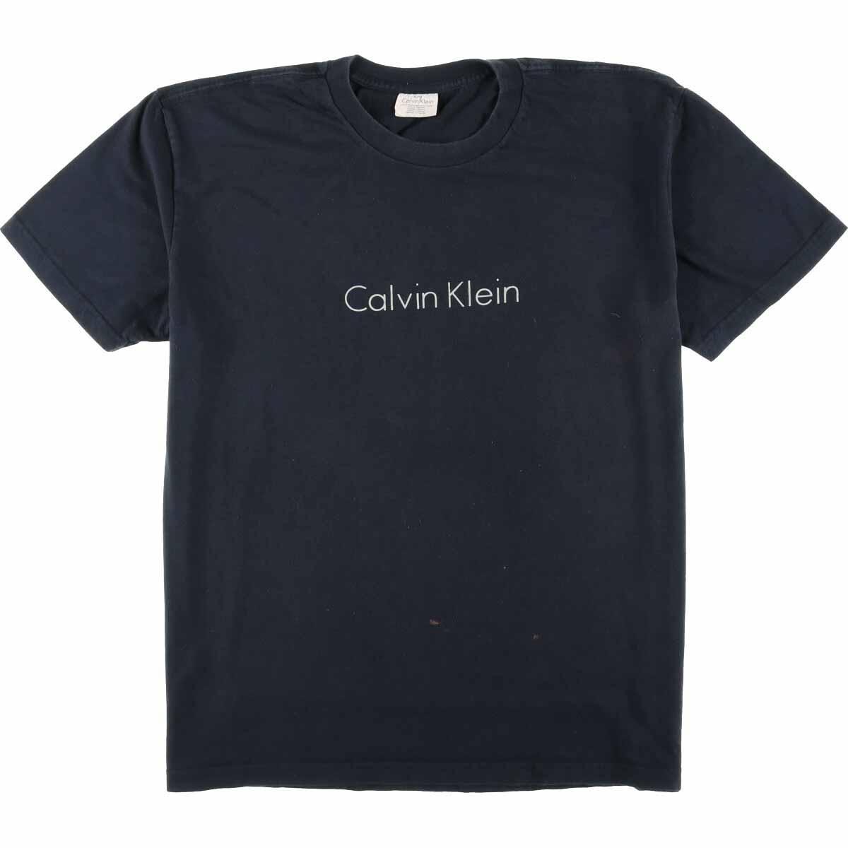 90年代 カルバンクライン Calvin klein JEANS ロゴプリントTシャツ メンズXL ヴィンテージ /eaa064869  【200731】【JS2010】【SS2103】【SS2106】