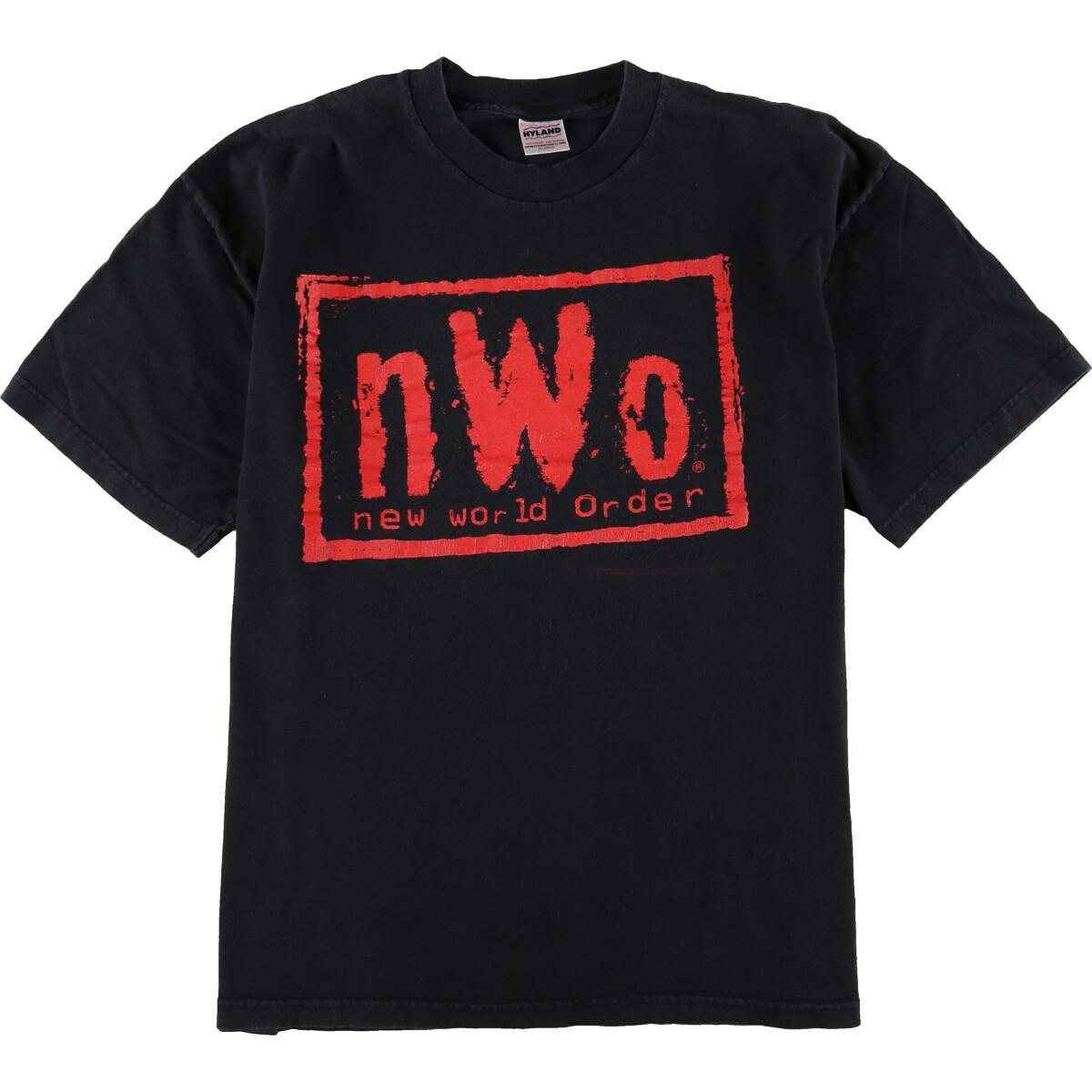 90年代 HYLAND nWo new world order プロレス プリントTシャツ メンズXL ヴィンテージ /eaa067455 【中古】 【200801】【JS2010】【SS2103】【SS2106】のサムネイル